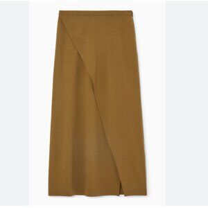 NWT COS Jersey Wrap Midi Skirt